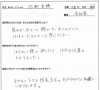 美容面でお困りの内野 美穂様（府中市にお住いの40代女性/職業：会社員）